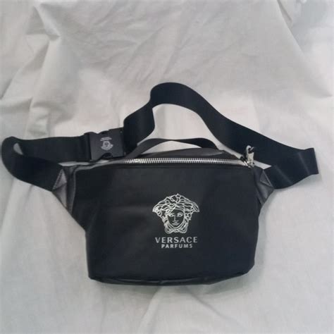 versace fanny pack ebay|versace side bag men's.